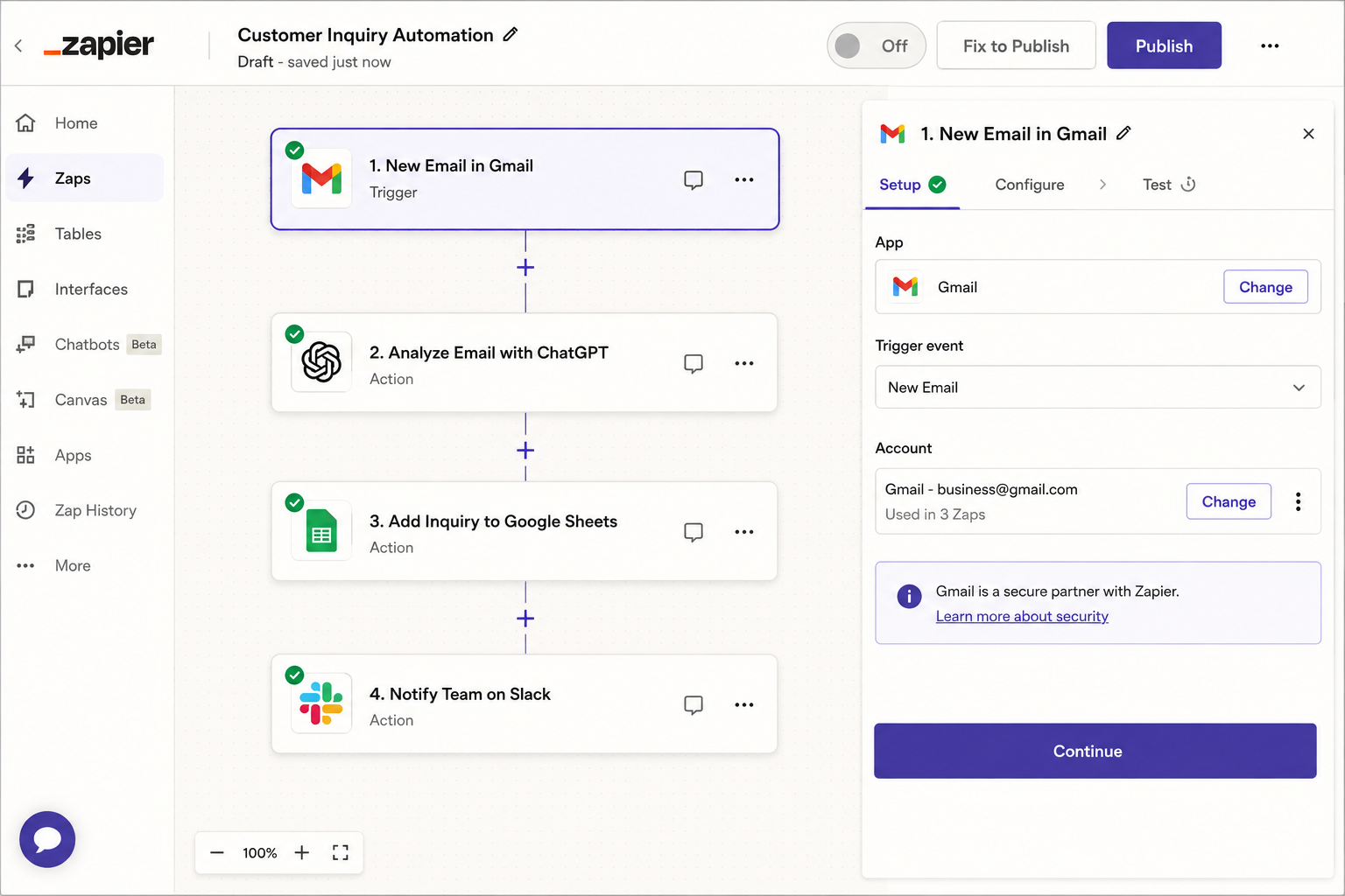 AI business automation