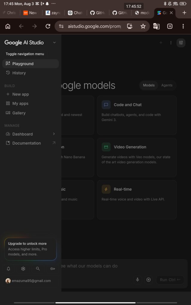 Building my first AI agent in Google AI Studio