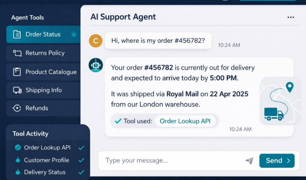 Built an AI Voice Agent to Handle Customer Calls