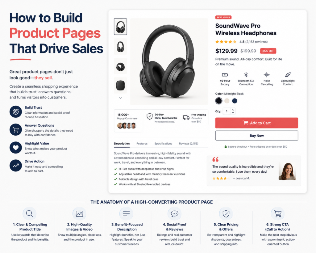 How to Build Product Pages That Drive Sales